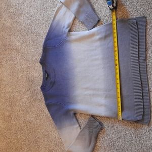 Vera wang NWOT soft tricolor sweater womens size L